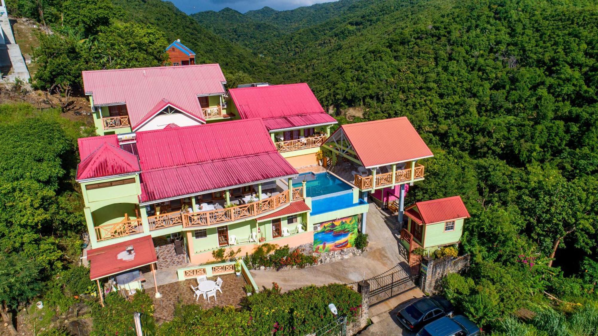 Tropical Paradise View Anse La Raye Zewnętrze zdjęcie