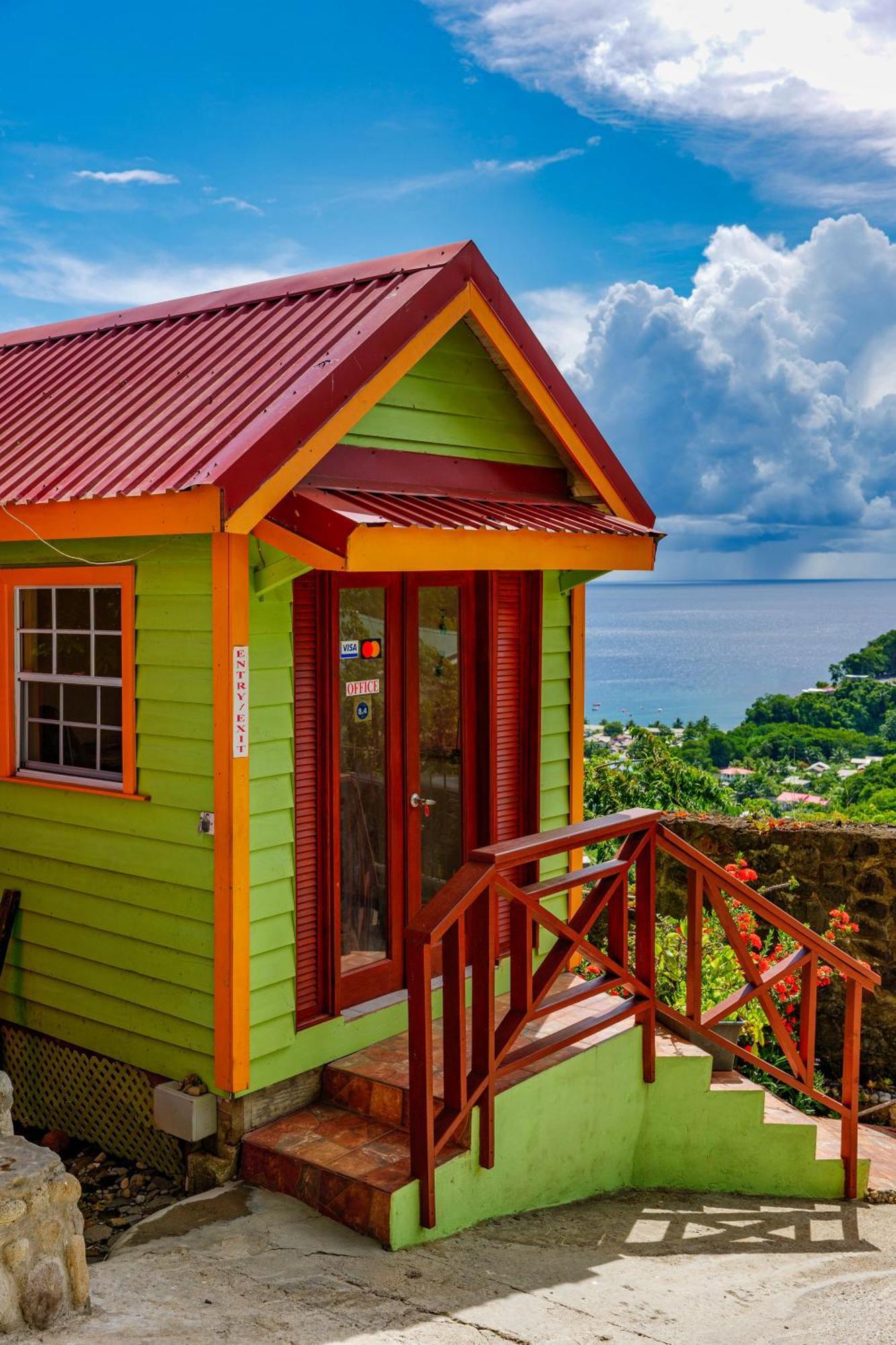 Tropical Paradise View Anse La Raye Zewnętrze zdjęcie