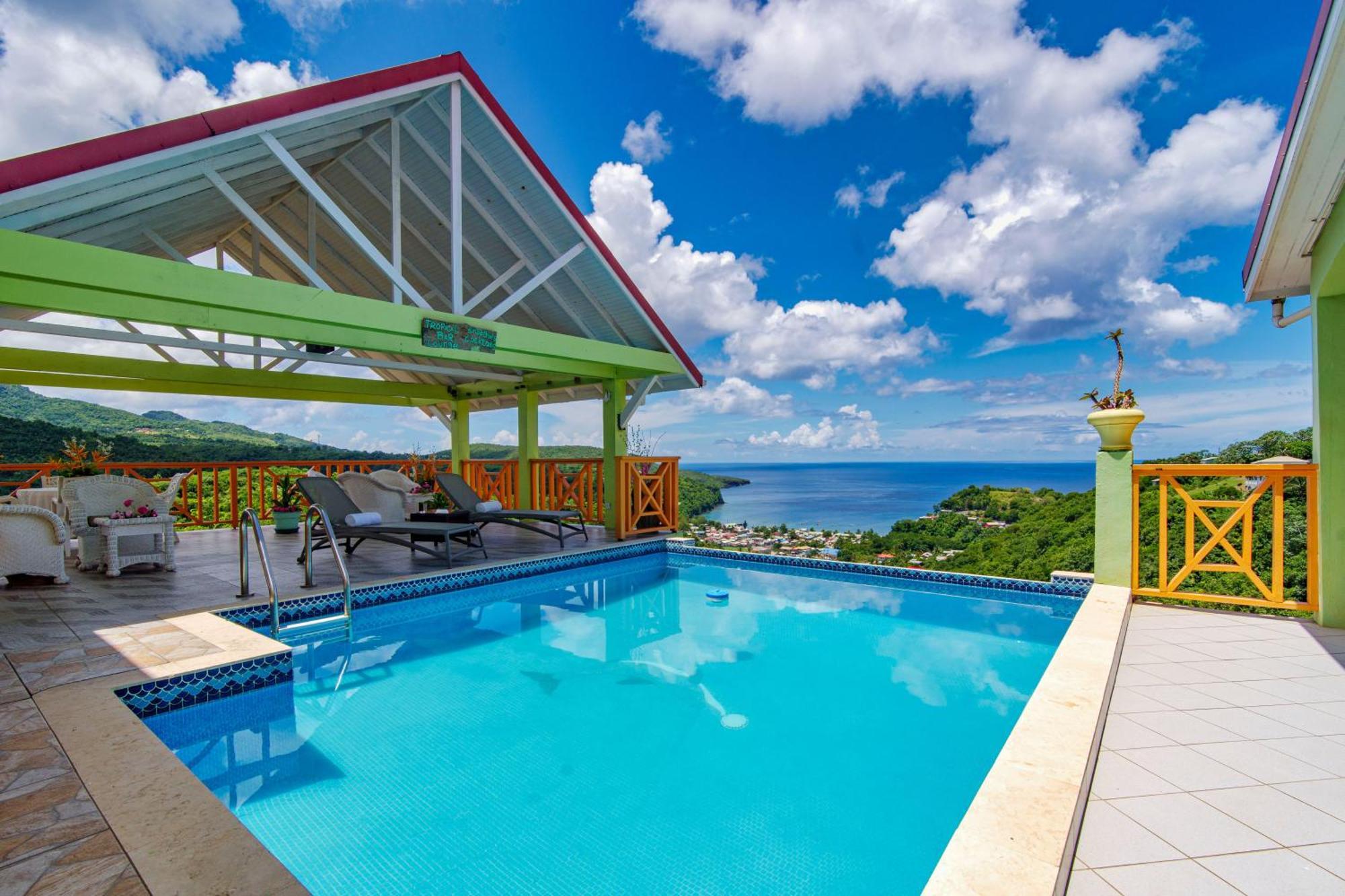 Tropical Paradise View Anse La Raye Zewnętrze zdjęcie